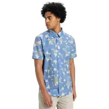 Мужская рубашка Handtman Quiksilver, серо-голубой