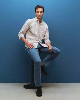 Мужская рубашка Harrys из матовой ткани Dustin, зеленый