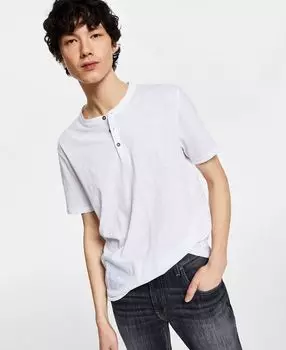 Мужская рубашка henley, созданная для macy's INC International Concepts, мульти
