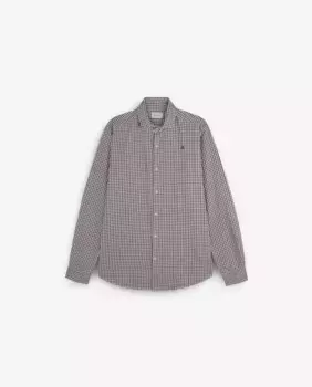 Мужская рубашка из хлопка в клетку Scalpers, мультиколор