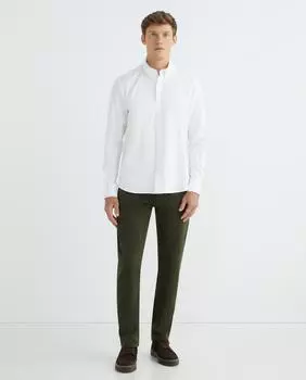 Мужская рубашка из обычного хлопка North Sails, белый