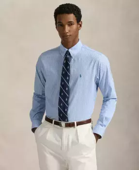 Мужская рубашка из поплина Slim-Fit Polo Ralph Lauren, мультиколор
