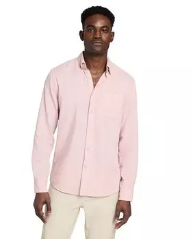 Мужская рубашка из шамбре Faherty, красный