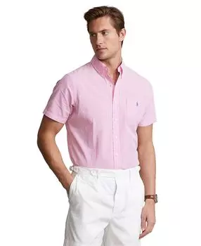 Мужская рубашка из жатого хлопка rl prepster классического кроя Polo Ralph Lauren, мульти