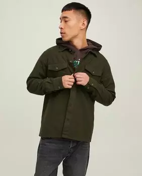 Мужская рубашка Jack & Jones, зеленый