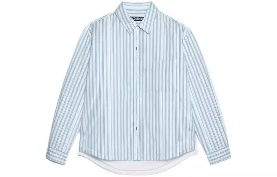 Рубашка мужская Jacquemus в полоску, синий