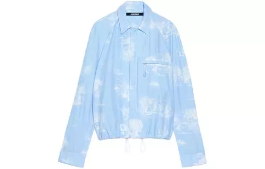 Рубашка мужская Jacquemus La Chemise Criollo, синий