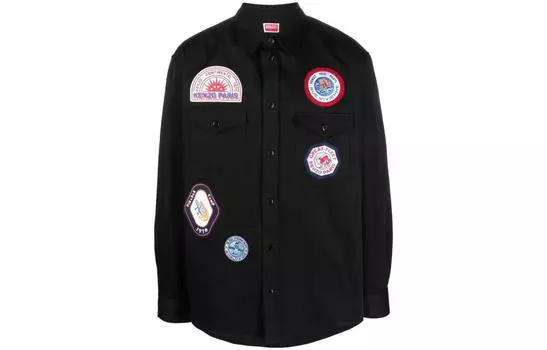 Мужская рубашка KENZO, цвет Black