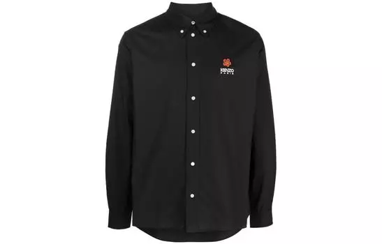 Рубашка мужская Kenzo Boke Flower Button-down, черный