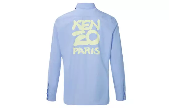 Мужская рубашка KENZO, цвет Blue