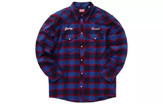 Мужская рубашка KENZO, цвет Blue