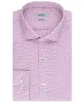 Мужская рубашка King Micro-Pattern Perry Ellis Portfolio, розовый