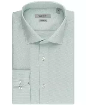 Мужская рубашка King Micro-Pattern Perry Ellis Portfolio, зеленый