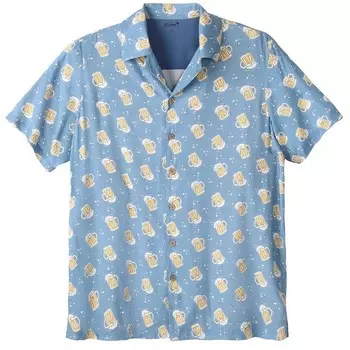 Мужская рубашка Kingsize Big & Tall с цветными блоками KingSize, цвет Beer Mug