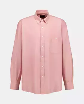 Мужская рубашка классического кроя больших размеров Dustin, оранжевый