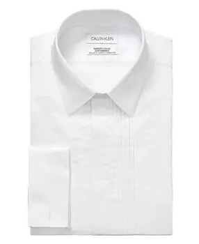 Мужская рубашка классического кроя infinite color Calvin Klein, белый