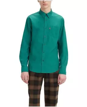 Мужская рубашка классического кроя с 1 карманом и длинным рукавом Levi's, мульти