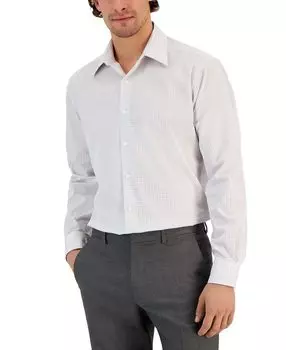 Мужская рубашка классического кроя в клетку, созданная для macy's Club Room, мульти