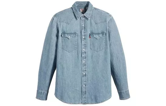 Мужская рубашка Levis, цвет Blue