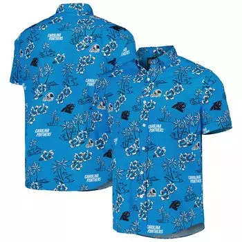 Мужская рубашка на пуговицах Reyn Spooner Blue Carolina Panthers Kekai