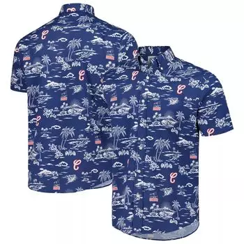 Мужская рубашка на пуговицах Reyn Spooner Navy Chicago White Sox Kekai