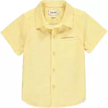 Мужская рубашка Newport на пуговицах в мелкую золотую клетку ME & HENRY, цвет gold micro plaid