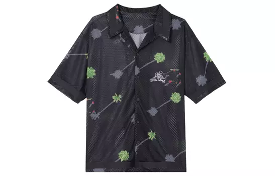 Мужская рубашка Nike, цвет Black