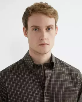 Мужская рубашка Non Iron Rushmore, темно-коричневый