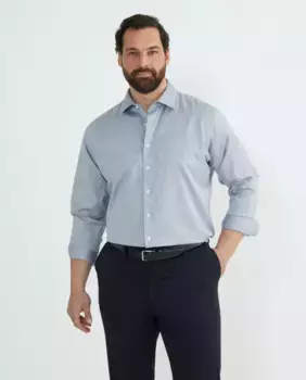 Мужская рубашка Non Iron Rushmore, тёмно-синий