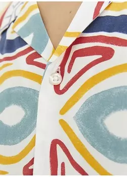 Мужская рубашка Normal с разноцветным рисунком Jack & Jones