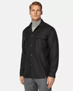 Мужская рубашка обычного кроя Boggi Milano, черный