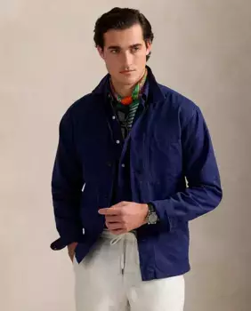 Мужская рубашка обычного кроя Polo Ralph Lauren, тёмно-синий