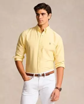 Мужская рубашка-оксфорд стандартного кроя Polo Ralph Lauren, желтый