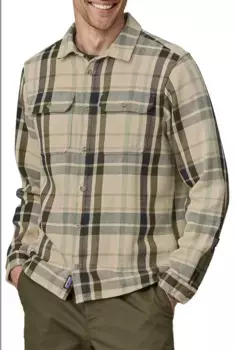 Мужская рубашка Patagonia Fjord Loft, цвет Mist/Natural