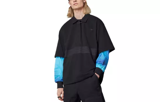 Мужская рубашка-поло Adidas Originals, цвет Black