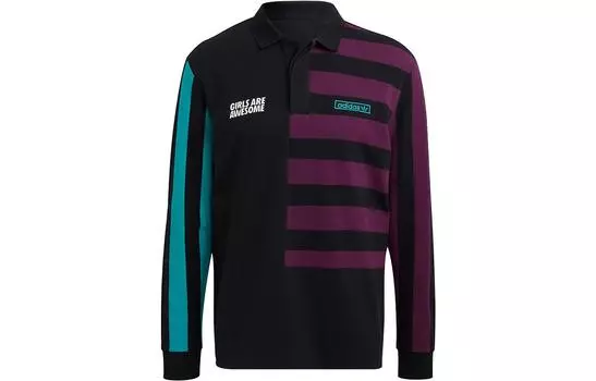 Мужская рубашка-поло Adidas Originals, цвет Black