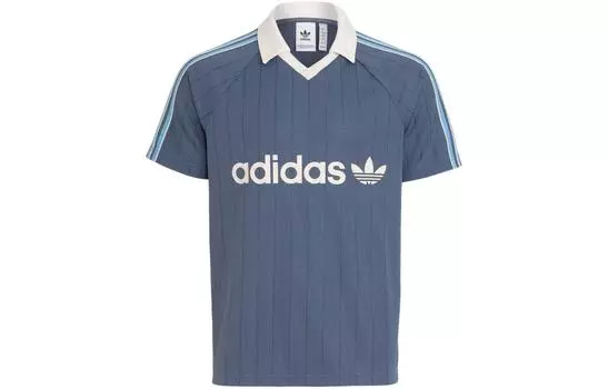 Мужская рубашка-поло Adidas Originals, цвет Blue