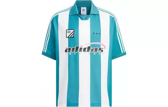 Мужская рубашка-поло Adidas Originals, цвет Blue