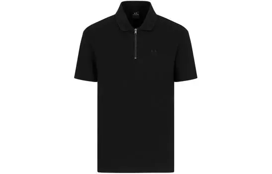 Мужская рубашка-поло ARMANI EXCHANGE, цвет Black
