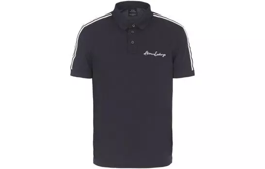 Мужская рубашка-поло ARMANI EXCHANGE, цвет Blue