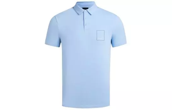 Мужская рубашка-поло ARMANI EXCHANGE, цвет Blue
