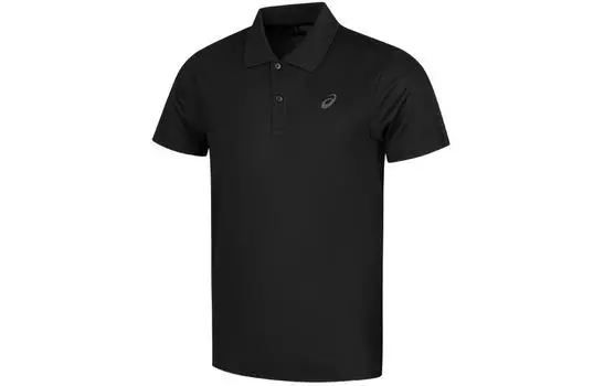Мужская рубашка поло Asics, цвет Black