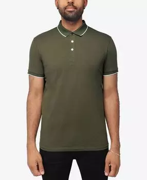 Мужская рубашка поло basic comfort с окантовкой X-Ray