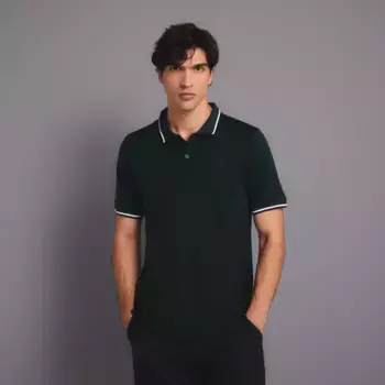 Мужская рубашка поло Boomerang, зеленый