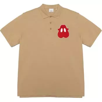 Мужская рубашка поло Burberry, цвет Beige/Brown