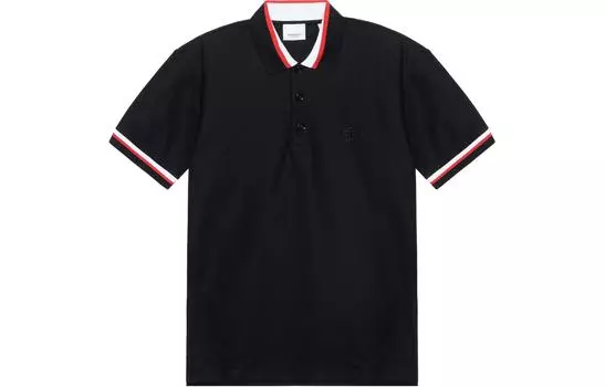 Мужская рубашка поло Burberry, цвет Black