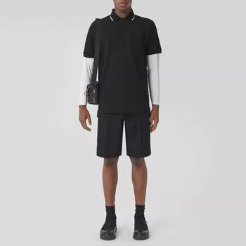 Мужская рубашка поло Burberry, цвет Black