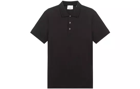 Мужская рубашка поло Burberry, цвет Black