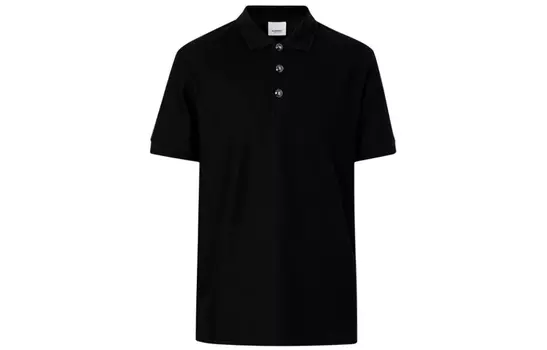 Мужская рубашка поло Burberry, цвет Black