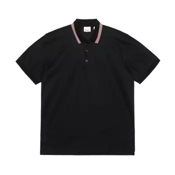 Мужская рубашка поло Burberry, цвет Black Comes with Gift Bag (Including Original Bag)